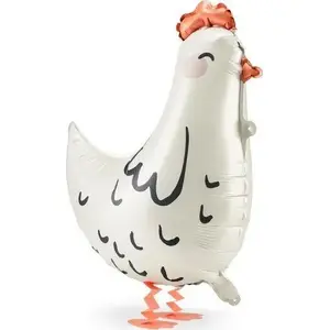 Foil walking balloon Easter chicken / chick – No name, model 531833