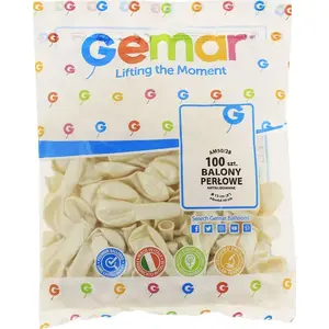 Metallic Pearl Balloons Gemar AM50 13 cm — pack of 100