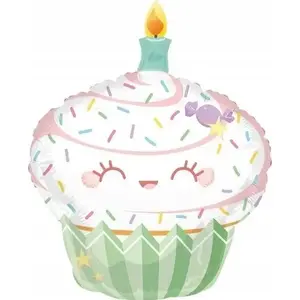 Фольговый шар AMSCAN SuperShape Crazy Cake 88×70 см