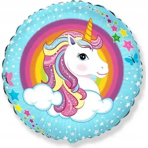 Foil Balloon GoDan Unicorn 48 cm — single-shaped decorative party balloon