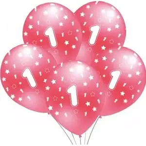 Balloon with print "1 G" MK TRADE B149 A5 - MK TRADE