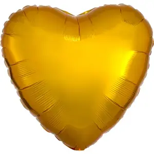 Toy balloon AMSCAN 9914075-92 — foil, gold, pack of 10