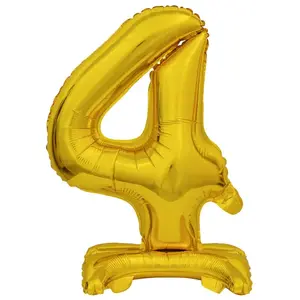 Toy balloon AMSCAN 9910072 — foil gold, pack of 5