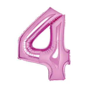 Toy balloon AMSCAN 9914044 — foil, pink, pack of 5