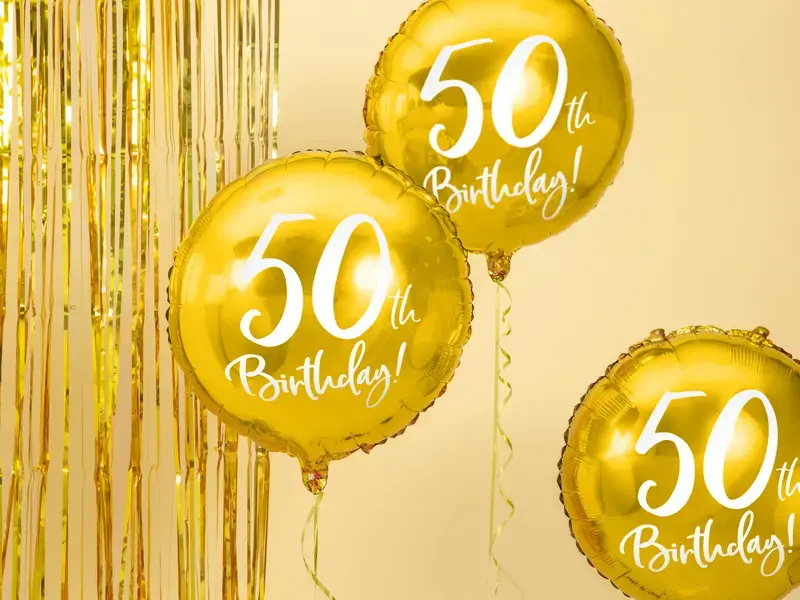PartyDeco FB24M-50-019-KARTON folijas baloni Photo 2
