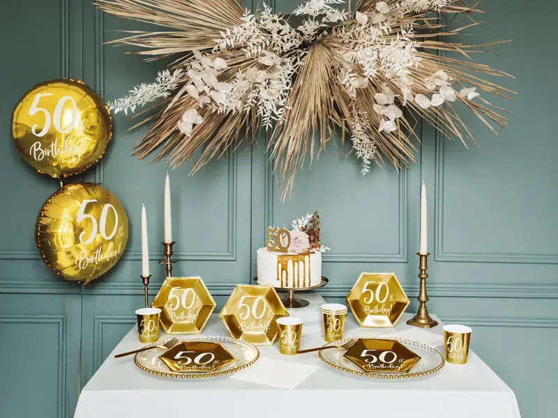 PartyDeco FB24M-50-019-KARTON folijas baloni Photo 5