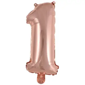 Toy balloon AMSCAN 9909689 — foil gold, pack of 5