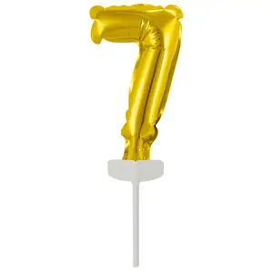 Toy balloon AMSCAN 9912681 — foil, gold, pack of 5