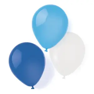 Toy balloon AMSCAN 9904895 — latex blue, pack of 10