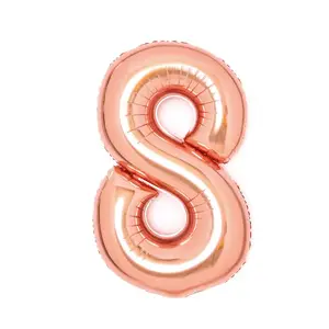 Toy balloon AMSCAN 9913223 — foil, gold, pack of 5