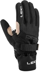Ski gloves Leki PRC Premium ThermoPlus Shark, size 10.0, black-sand