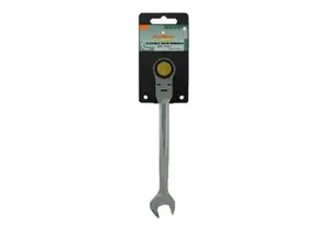 Combination ratcheting wrench with swivel head Jonnesway 19 mm W66119