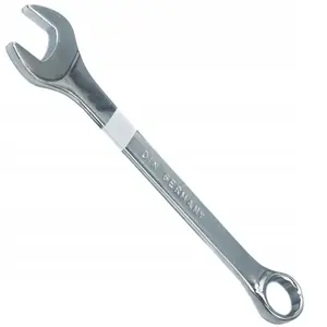 Combination wrench King Tony 19 mm FT-75519, open and box ends, chrome finish
