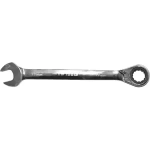 Flat-Ring Ratcheting Wrench AWTools AW40535 19 mm