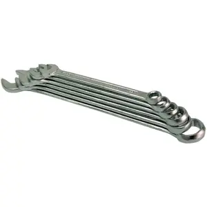Combination wrench set MEGA 6-piece 8–17 mm (model 35006H)