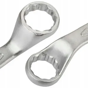 Wrench set Forsage F-5147R — 16-piece combination and open-end wrenches 6–24 mm, 4 ratcheting, canvas roll
