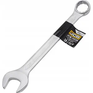 Wrench JCB 28 mm flat-ring combination wrench, model JCB-75528