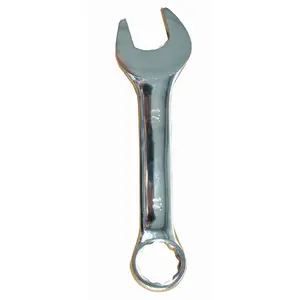 Combination wrench 15 mm MEGA model 35245, open-end and ring wrench, chrome-plated steel