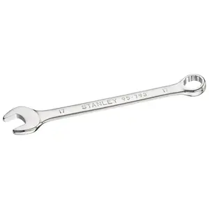 Combination wrench STANLEY STMT95793-0, 17 mm, chromium-vanadium steel, stainless finish