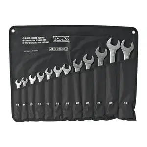 Set of combination wrenches Topex 13–32 mm, 13 pieces (35D758)