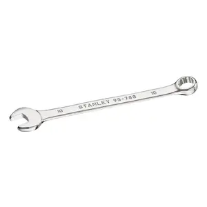 Combination wrench STANLEY STMT95788-0 10 mm, chromium-vanadium steel, stainless finish