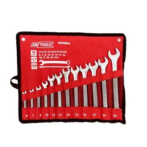 Combination wrench set AWTools AW39814 — 12-piece pack, 1.2 kg total weight