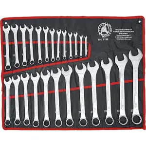 Hand wrench set GEKO P-5261P — 25-piece open-ring wrenches 6–32 mm
