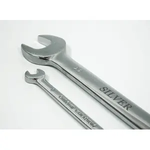 Set of combination wrenches with ratchet Silver SK-008-01, 8 pieces
