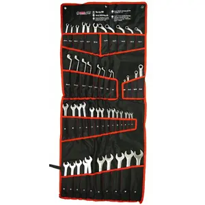 Combination wrench set MAR-POL 47 pieces — hand tool kit for nuts and bolts