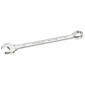 Combination wrench STANLEY STMT95790-0 — 12 mm, chromium-vanadium steel, stainless finish