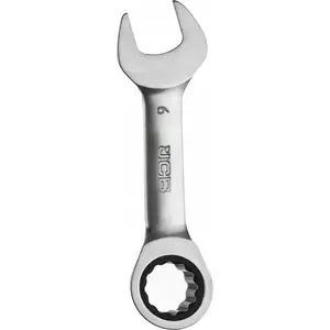 Socket wrench with ratchet JCB 6 mm, short, model JCB-757S06