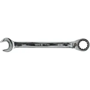 Combination wrench YATO YT-1663 — single piece, chrome finish, manual tool