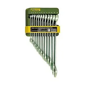 Open and Ring Wrench Set Proxxon PR23820, 12 Pieces, Sizes 6–19 mm