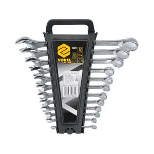 Combination wrench set Vorel 50871 — steel, pack of 12 pieces