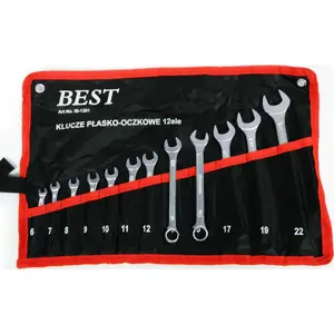 Combination wrench set Silver IB-1201, 12-piece set