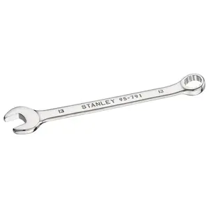 Combination wrench STANLEY STMT95791-0 — 13 mm, chromium-vanadium steel, stainless finish