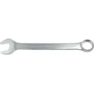 Wrench (combination) GEKO model T00650, satin finish, 50 mm, Cr-V steel, DIN3113A