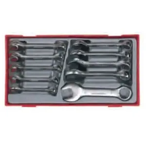 Набор комбинированных ключей Teng Tools 10–19 мм, 10 шт., модель 109470104