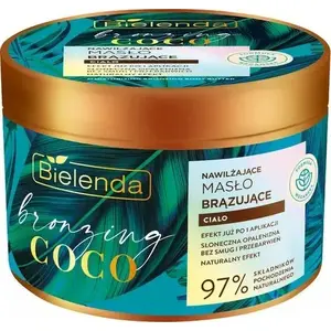 Body bronzing moisturizing butter Bielenda Bronzing Coco 200 ml