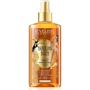 Paštonējošs ķermeņa migla Eveline Brazilian Body Mgiełka Samoopalająca 150 ml