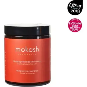 Balm for face and body Mokosh 180 ml — self-tanning, orange with cinnamon