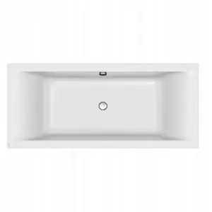 Bathtub CERSANIT LARGA 180x80 cm rectangular bath model S301-306