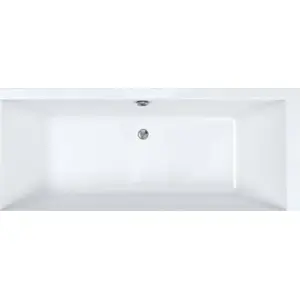 Vannas komplekts SCHEDPOL WANNA VELLA 170x75 cm ar noteci un paneli (modelis 3WSP.VS1P-17075)