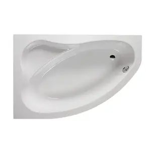 Asymmetric corner bathtub Sanplast Eko Plus left 150 x 85 cm