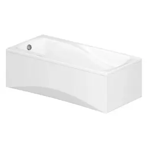 Rectangular bathtub CERSANIT ZEN 190x90 cm S301-223