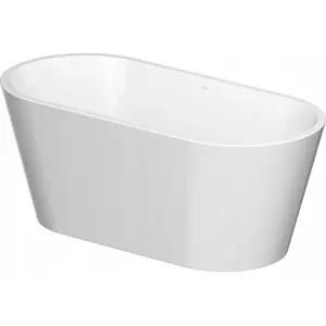 Freestanding Oval Bathtub CERSANIT CREA 160 x 75 cm (model S301-300)