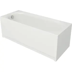 Bathtub CERSANIT Octavia 160x70 cm S301-252, acrylic, rectangular