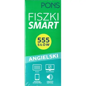 Flashcards set Pons Fiszki Smart 555 words English (2022 edition)
