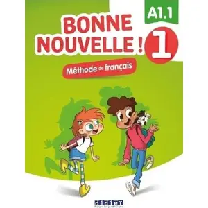 Mācību grāmata Didier Bonne Nouvelle! 1 A1.1 — grāmata ar audio-CD