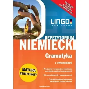 Lingo grāmata Niemiecki. Gramatyka z ćwiczeniami w. rozszerzone — vācu valodas gramatika ar vingrinājumiem (poļu val.)